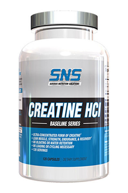 Serious Nutrition Solutions Creatine HCI by Serious Nutrition Solutions - 120 Caps