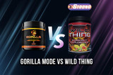 Gorilla Mode Preworkout vs Wild Thing: Which Reigns Supreme?