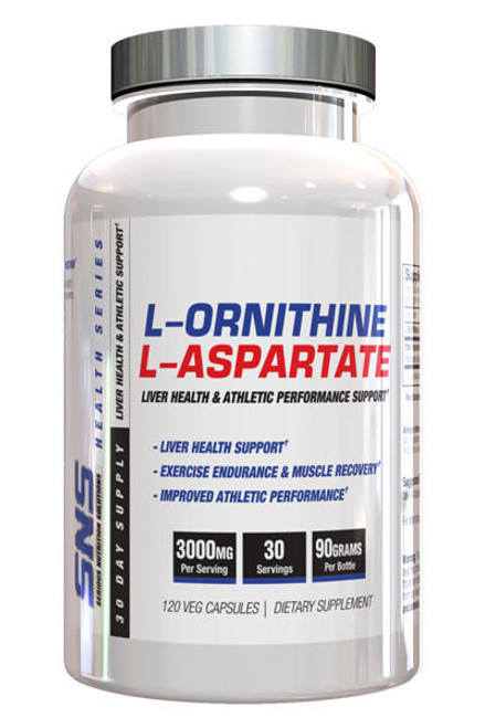 Serious Nutrition Solutions L-Ornithine L-Aspartate Capsules by SNS