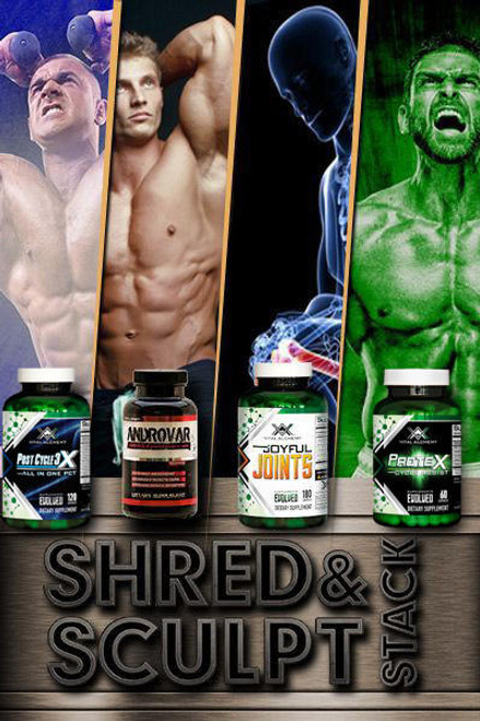 Hardrock Supplements Shred and Sculpt Stack