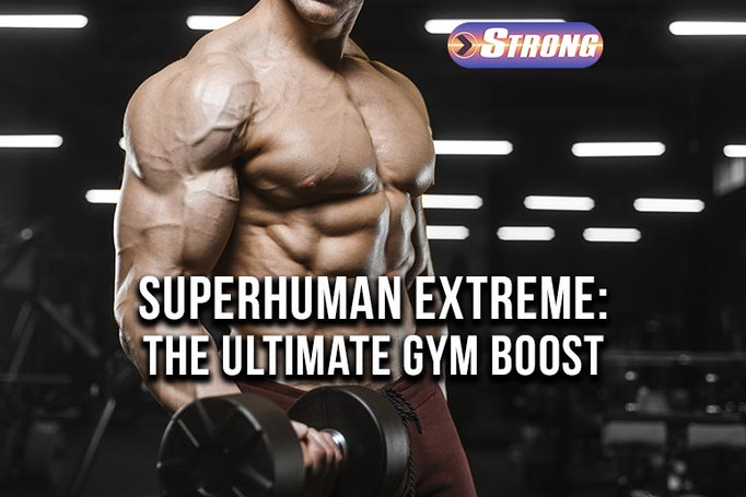 SuperHuman Extreme Pre Workout: The Ultimate Gym Boost