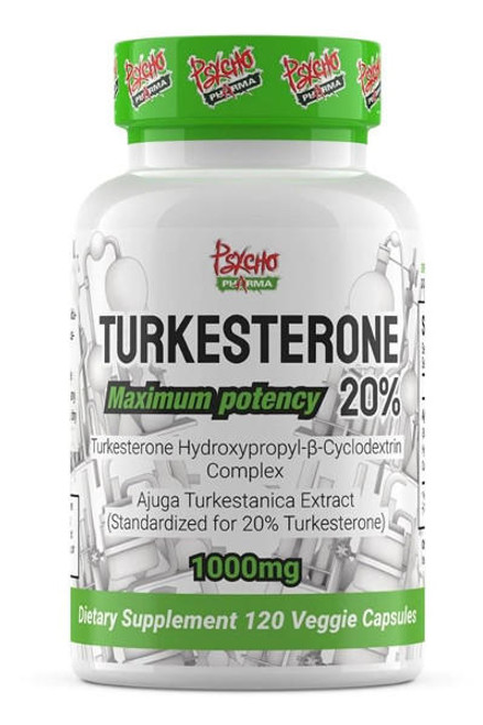 Psycho Pharma Complexed Turkesterone 20% (1000mg) by Psycho Pharma
